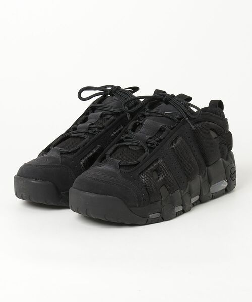 NIKE(ナイキ)の「AIR MORE UPTEMPO LOW(スニーカー・メンズ・ブラック・27.5cm/27.0cm/26.5cm/26.0cm/28.0cm/28.5cm)」の1枚目の写真