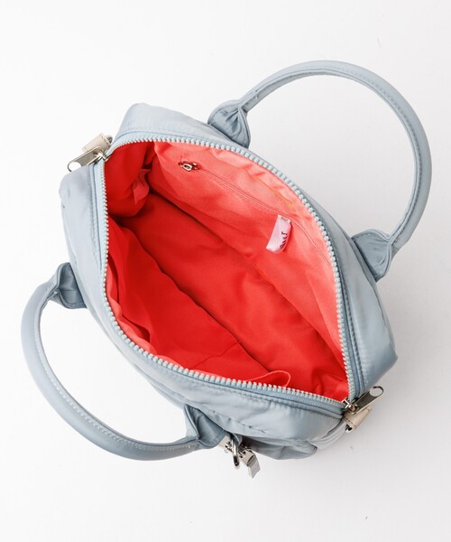cheek(BAG)(チーク)の「【cheek】w pocket 3way boston カラーコードハンドル 3WAY ナイロン ボストン バッグ(ボストンバッグ・レディース・グレー/ブラック/カーキ/ベージュ・フリー)」の6枚目の写真