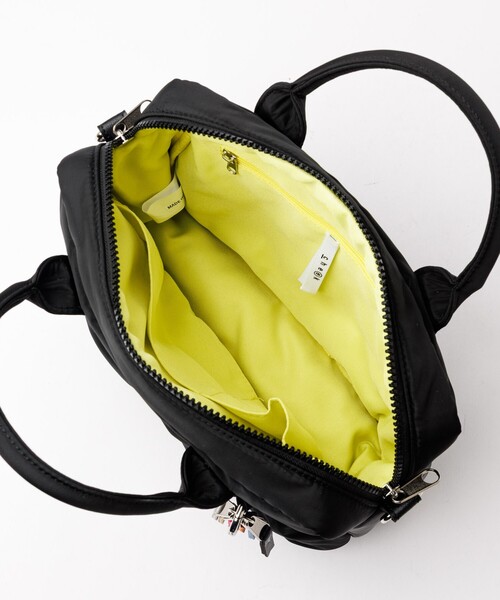 cheek(BAG)(チーク)の「【cheek】w pocket 3way boston カラーコードハンドル 3WAY ナイロン ボストン バッグ(ボストンバッグ・レディース・グレー/ブラック/カーキ/ベージュ・フリー)」の13枚目の写真