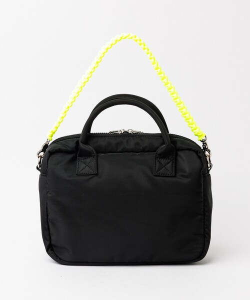 cheek(BAG)(チーク)の「【cheek】w pocket 3way boston カラーコードハンドル 3WAY ナイロン ボストン バッグ(ボストンバッグ・レディース・グレー/ブラック/カーキ/ベージュ・フリー)」の15枚目の写真