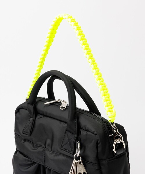 cheek(BAG)(チーク)の「【cheek】w pocket 3way boston カラーコードハンドル 3WAY ナイロン ボストン バッグ(ボストンバッグ・レディース・グレー/ブラック/カーキ/ベージュ・フリー)」の16枚目の写真