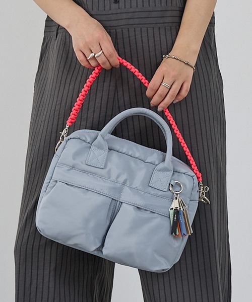 cheek チーク Wpocket 3way boston Cheek（チーク） ショルダーバッグ 「cheek / チーク」W pocket 3way