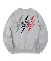 KMG0199 スパークガールズ 裏起毛 スウェット グレー