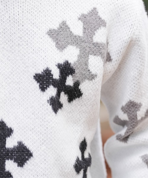 RTEGクロスニット（ニット/セーター）｜adamsJUGGLER（アダムス