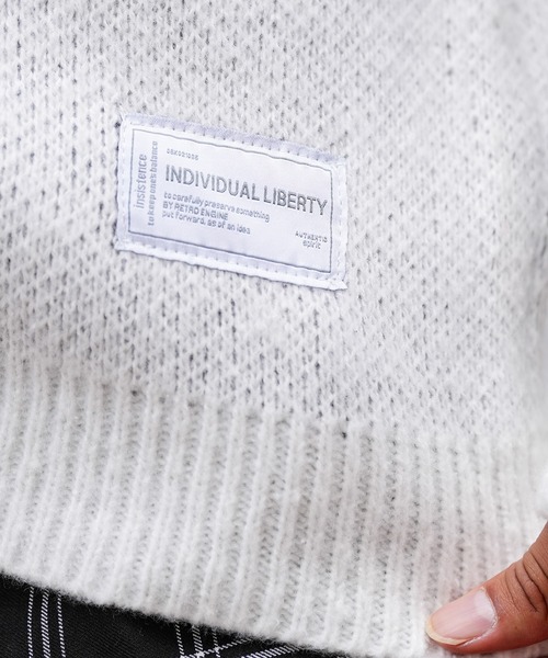 RTEGクロスニット（ニット/セーター）｜adamsJUGGLER（アダムス