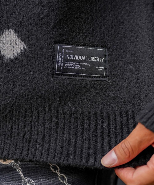 RTEGクロスニット（ニット/セーター）｜adamsJUGGLER（アダムス