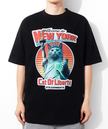 OC Cat of Liberty Tee (Black)