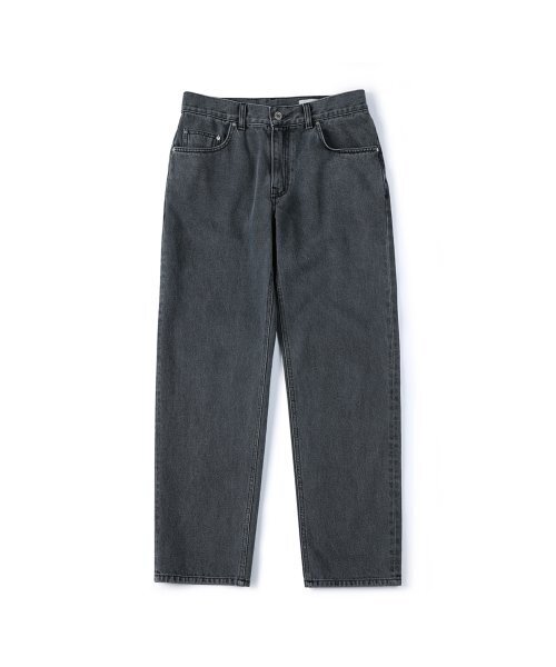 SHIRTER(シャーター)の「FIRST EDITION DENIM PANTS (DARK GREY)(デニムパンツ・メンズ・その他・LARGE/MEDIUM/SMALL)」の1枚目の写真