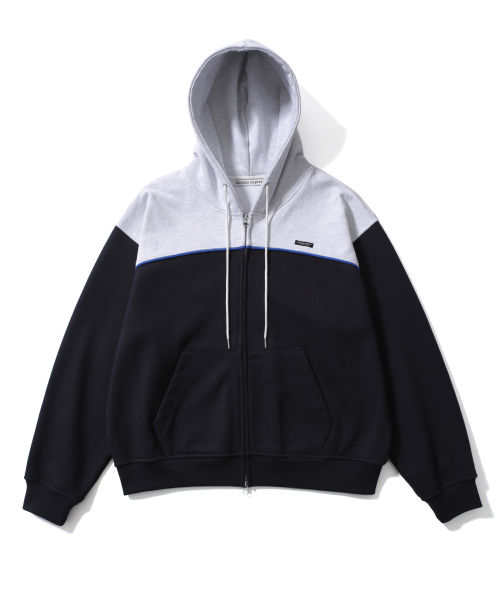 GARDEN EXPRESS(ガーデンエクスプレス)の「Color Block Hood Zip-Up (navy)(パーカー・メンズ・その他・LARGE/X-LARGE)」の2枚目の写真