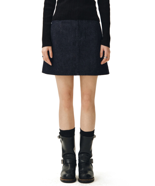 DECET WOMEN(デケット ウーマン)の「シグネチャーミニスカート DCSK001CPインディゴ(スカート・レディース・その他・SMALL/MEDIUM/X-SMALL)」の9枚目の写真