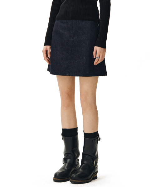DECET WOMEN(デケット ウーマン)の「シグネチャーミニスカート DCSK001CPインディゴ(スカート・レディース・その他・SMALL/MEDIUM/X-SMALL)」の10枚目の写真