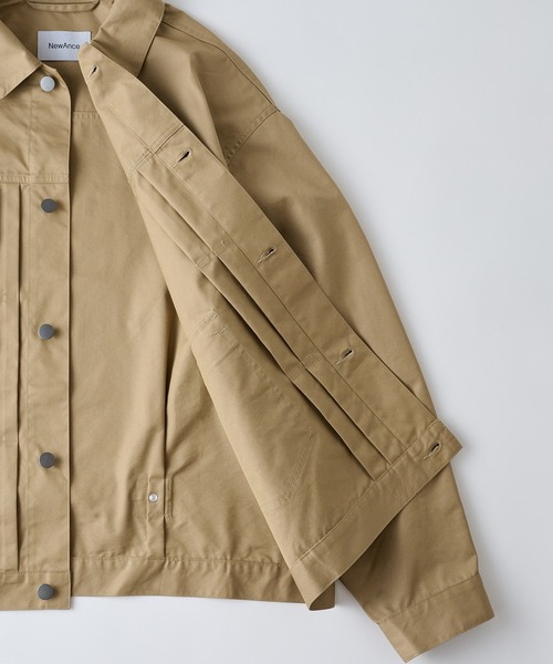 NewAnce(ニュアンス)の「【NewAnce】Type-1st Work Jacket / ファーストタイプジャケット -オリジナルツイルシリーズ-(その他アウター・メンズ・ブラック/ベージュ・L/M)」の21枚目の写真