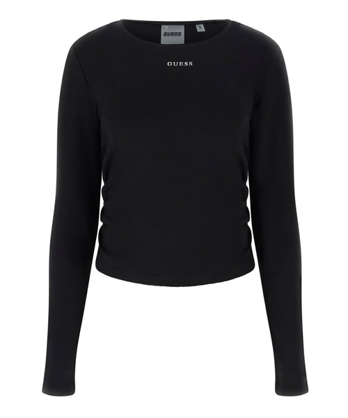 NAT Rib Long Sleeves Top 長袖Tシャツ | GUESS(ゲス) JAPAN 公式