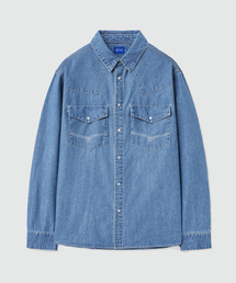 DECET（デケト）の「Western Denim Shirts DCSH002LightBlue（シャツ/ブラウス）」