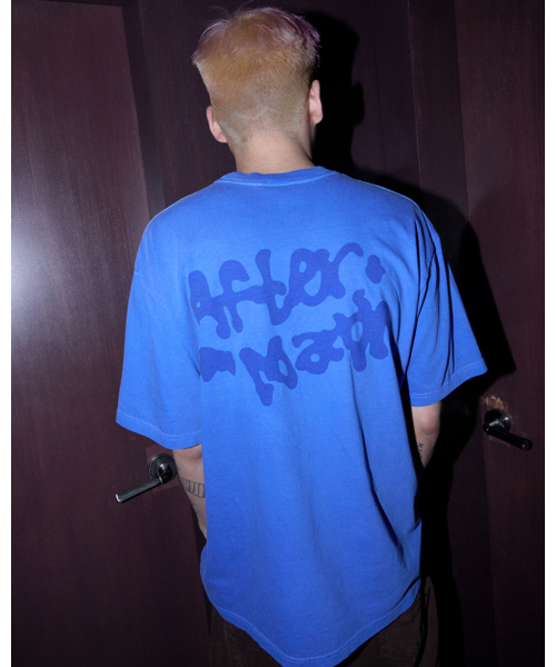 AFTERMATH(アフターマス)の「STAIN GRAPHIC TEE (BLUE)(Tシャツ/カットソー・レディース・ブルー・LARGE/X-LARGE/MEDIUM)」の4枚目の写真