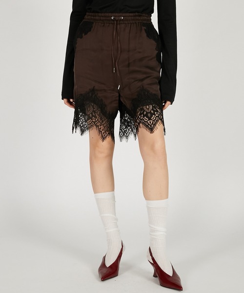 PRANK PROJECT(プランクプロジェクト)の「【2026Spring Pre-Order】フィブリルキュプラショートパンツ / Fibrill Cup Short Pants(その他パンツ・レディース・チャコールグレー/ブラウン/ホワイト・FREE)」の3枚目の写真