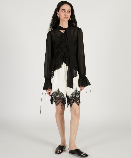 PRANK PROJECT(プランクプロジェクト)の「【2026Spring Pre-Order】フィブリルキュプラショートパンツ / Fibrill Cup Short Pants(その他パンツ・レディース・チャコールグレー/ブラウン/ホワイト・FREE)」の4枚目の写真