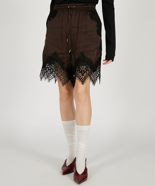 PRANK PROJECT(プランクプロジェクト)の「【2026Spring Pre-Order】フィブリルキュプラショートパンツ / Fibrill Cup Short Pants(その他パンツ・レディース・チャコールグレー/ブラウン/ホワイト・FREE)」の14枚目の写真