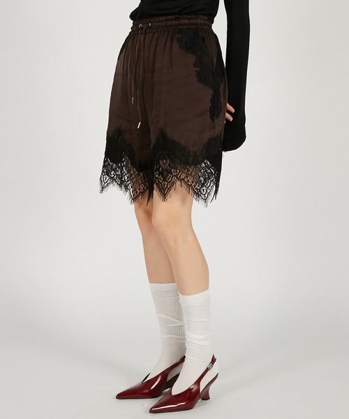 PRANK PROJECT(プランクプロジェクト)の「【2026Spring Pre-Order】フィブリルキュプラショートパンツ / Fibrill Cup Short Pants(その他パンツ・レディース・チャコールグレー/ブラウン/ホワイト・FREE)」の15枚目の写真