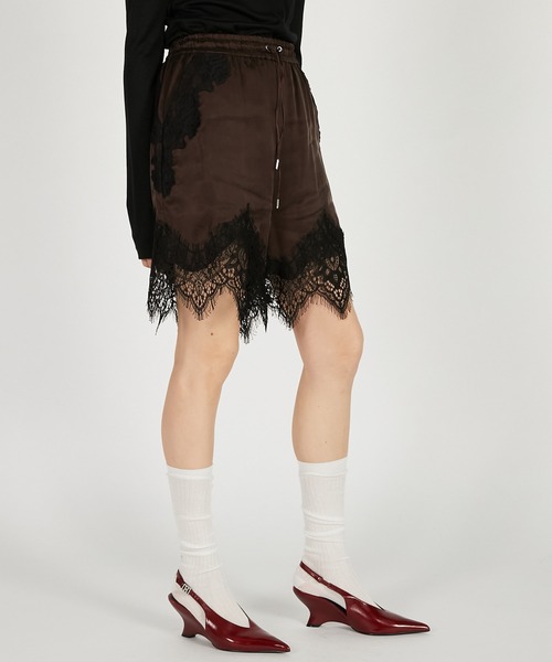 PRANK PROJECT(プランクプロジェクト)の「【2026Spring Pre-Order】フィブリルキュプラショートパンツ / Fibrill Cup Short Pants(その他パンツ・レディース・チャコールグレー/ブラウン/ホワイト・FREE)」の17枚目の写真