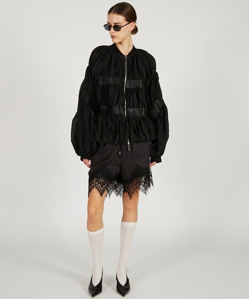 PRANK PROJECT(プランクプロジェクト)の「【2026Spring Pre-Order】フィブリルキュプラショートパンツ / Fibrill Cup Short Pants(その他パンツ・レディース・チャコールグレー/ブラウン/ホワイト・FREE)」の5枚目の写真