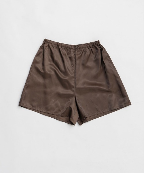 PRANK PROJECT(プランクプロジェクト)の「【2026Spring Pre-Order】フィブリルキュプラショートパンツ / Fibrill Cup Short Pants(その他パンツ・レディース・チャコールグレー/ブラウン/ホワイト・FREE)」の21枚目の写真