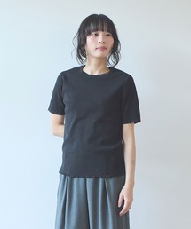 yuni（ユニ　）の「●SAKURA pepper/Polyester Knit Tshirt（Tシャツ/カットソー・レディース）」