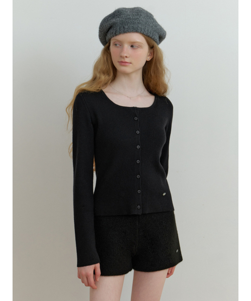 RE_L(リエル)の「Loe wool cardigan (black)(カーディガン/ボレロ・レディース・その他・FREE)」の3枚目の写真
