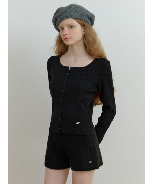 RE_L(リエル)の「Loe wool cardigan (black)(カーディガン/ボレロ・レディース・その他・FREE)」の4枚目の写真