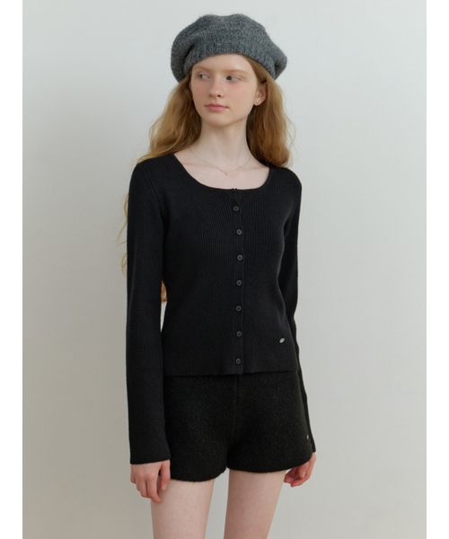 RE_L(リエル)の「Loe wool cardigan (black)(カーディガン/ボレロ・レディース・その他・FREE)」の5枚目の写真