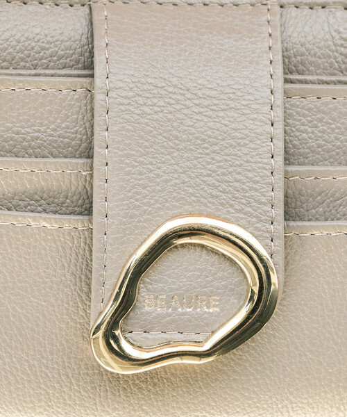 FREAK'S STORE（フリークスストア）の「限定展開 BEAURE/ビュレ メタル モチーフ 二つ折り 財布（財布・レディース・ブラック/シルバー/ゴールド/ベージュ・ONE SIZE）」の10枚目の写真