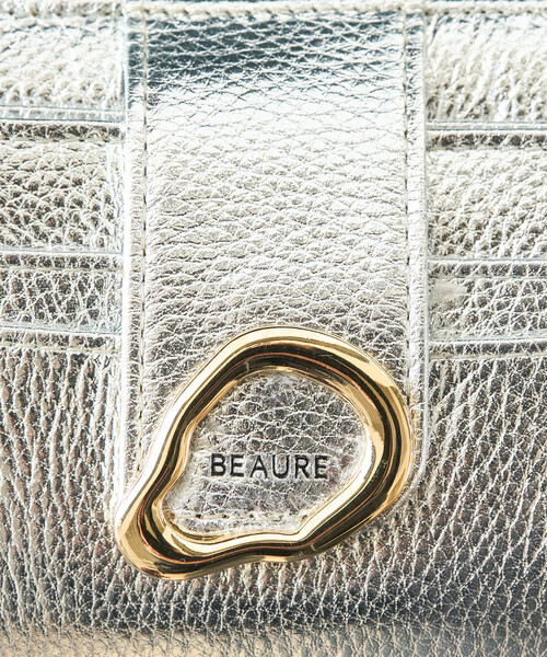 FREAK'S STORE（フリークスストア）の「限定展開 BEAURE/ビュレ メタル モチーフ 二つ折り 財布（財布・レディース・ブラック/シルバー/ゴールド/ベージュ・ONE SIZE）」の14枚目の写真