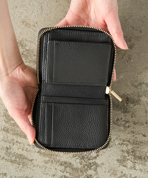 FREAK'S STORE（フリークスストア）の「限定展開 BEAURE/ビュレ メタル モチーフ 二つ折り 財布（財布・レディース・ブラック/シルバー/ゴールド/ベージュ・ONE SIZE）」の17枚目の写真