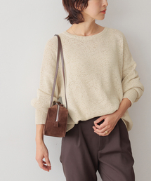 JOURNAL STANDARD relume（ジャーナルスタンダード　レリューム）の「［26SS新作］テープヤーンニュアンスプルオーバー（ニット/セーター）」