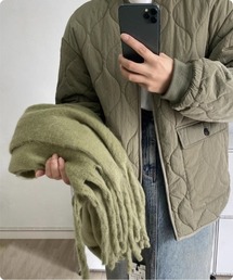 I.O.E（アイオイ）の「ロングフリンジ マフラー（マフラー）」