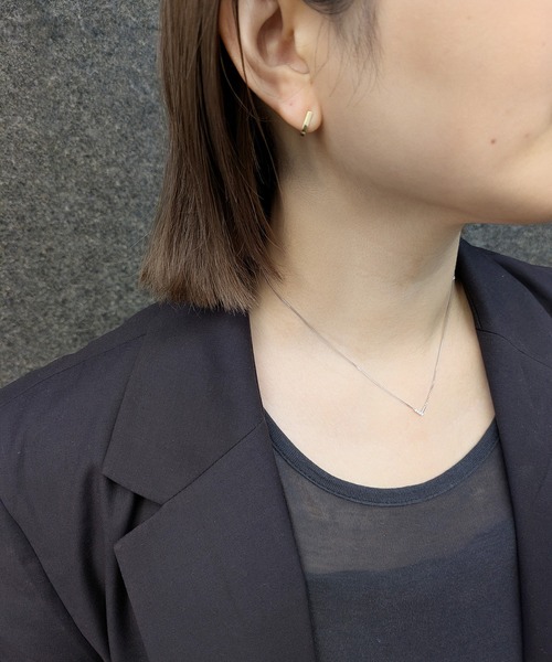 ete（エテ）の「[レイヤード] ビジューネックレス（ネックレス・レディース・プラチナム/イエローゴールド/ピンクゴールド・FREE）」の10枚目の写真