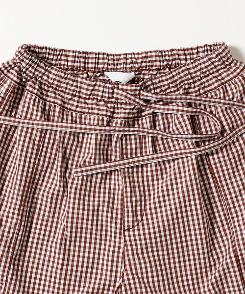 homspun(ホームスパン)の「homspun / タイプライター ギャザー パンツパンツ(その他パンツ・レディース・その他/ネイビー・ONE SIZE)」の5枚目の写真