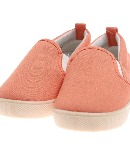 BREEZE（ブリーズ）の「スリッポントドラー（スリッポン・キッズ・ブラック/サーモンピンク/グレー/レモンイエロー/ネイビー・18/17/16/19）」の5枚目の写真