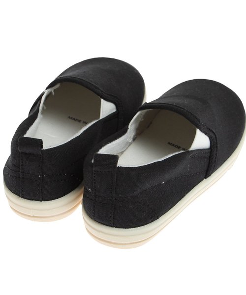 BREEZE（ブリーズ）の「スリッポントドラー（スリッポン・キッズ・ブラック/サーモンピンク/グレー/レモンイエロー/ネイビー・18/17/16/19）」の9枚目の写真