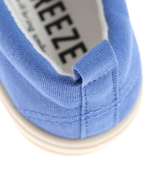 BREEZE（ブリーズ）の「スリッポントドラー（スリッポン・キッズ・ブラック/サーモンピンク/グレー/レモンイエロー/ネイビー・18/17/16/19）」の6枚目の写真