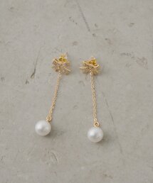 Chico | ドロップパールリボンピアス(ピアス（両耳用）)