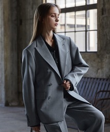 CLEL core.】Super 100s Bishu Wool Double Tailored Jacket