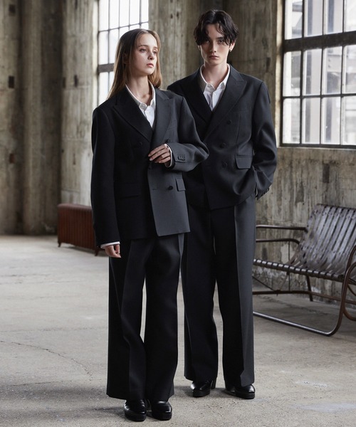 CLEL core.】Super 100s Bishu Wool Double Tailored Jacket