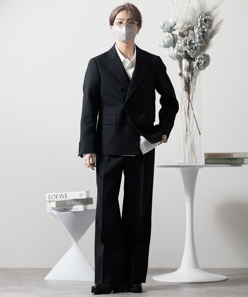 CLEL core.】Super 100s Bishu Wool Double Tailored Jacket