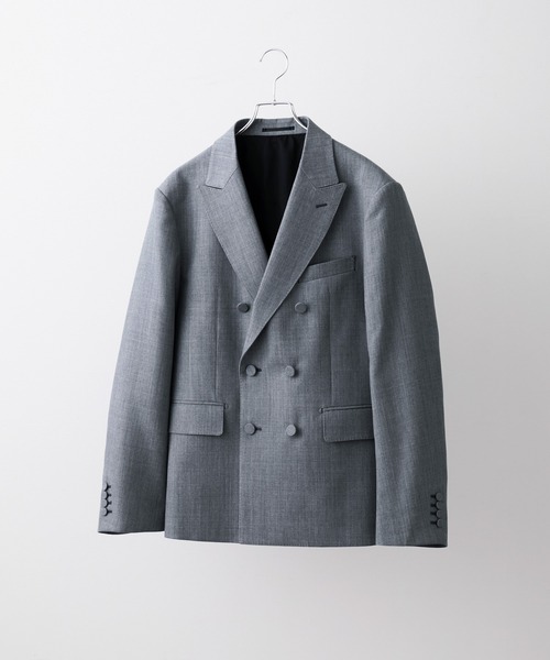 CLEL core.】Super 100s Bishu Wool Double Tailored Jacket