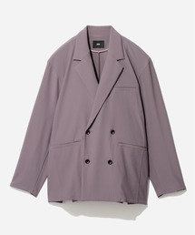 ブランド古着】テーラードジャケット（パープル/紫色系・ダブル）古着
