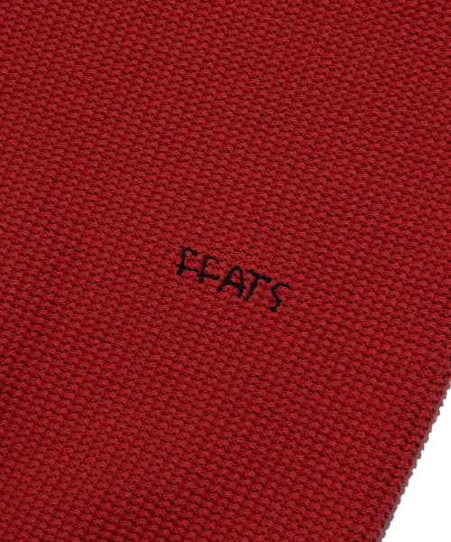 NICE GHOST CLUB(ナイスゴーストクラブ)の「FFATS WAFFLE KNIT VEST_RED(NG2ESUK681A)(ニット/セーター・レディース・レッド・S/M/L)」の5枚目の写真