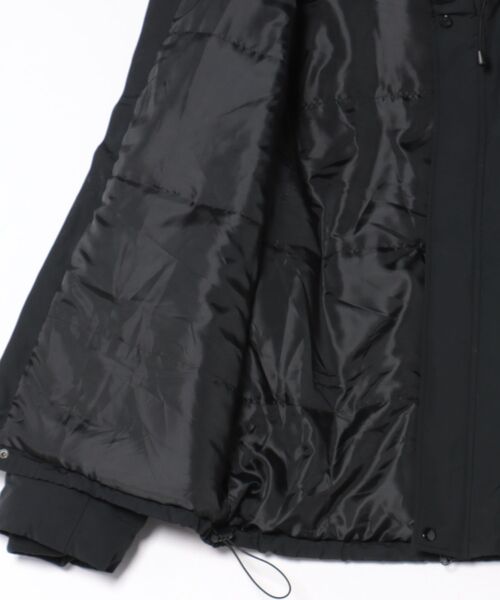 RiNc （リンク）の「【 MARKGONZALES 】 ナイロン中綿 スタンドネック ジャケット（ナイロンジャケット・メンズ・ライトグレー/ブラック・M/L/XL）」の4枚目の写真