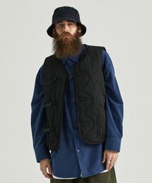 CARGOBROS（カーゴブロス）の「CBキルティングダウンベスト（ブラック）（ダウンベスト）」