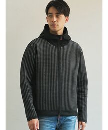 TRANSITION（トランジション）の「【G-STAGE】 ワッフル柄ジャガードブルゾン（ブルゾン）」